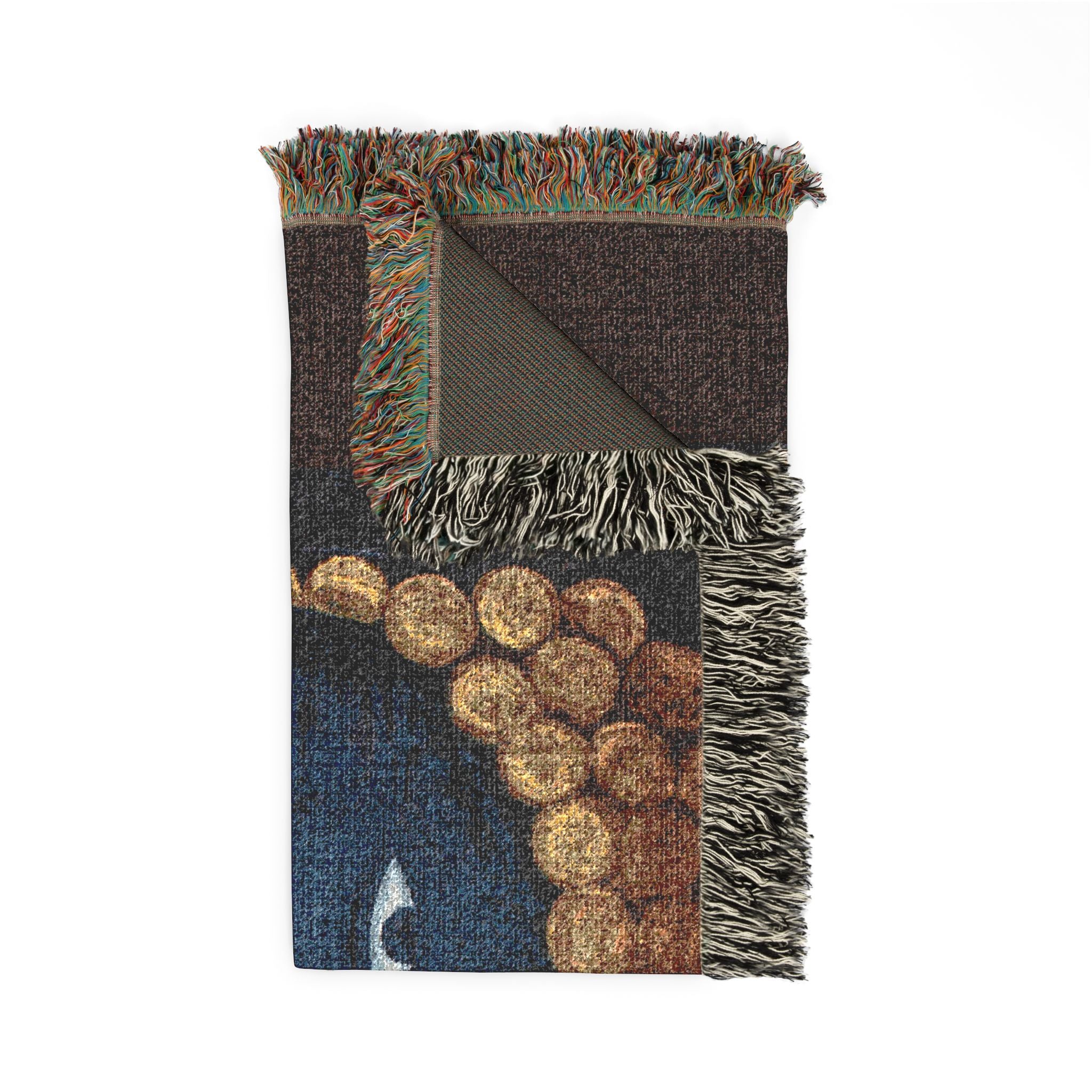 Buddha Triple-Eye Woven Blanket — Mystical Meditation Throw