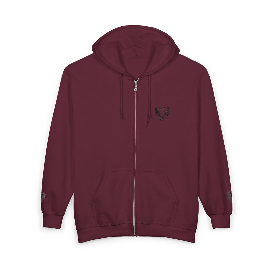 Embroidered Kult Hoodie - Unisex Heavy Blend Hooded Sweatshirt